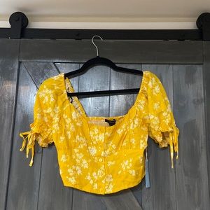 NWT forever 21 Off the Shoulder Crop